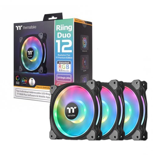 Riing Duo 12 RGB Radiator Fan TT Premium Edition (3-Fan Pack)